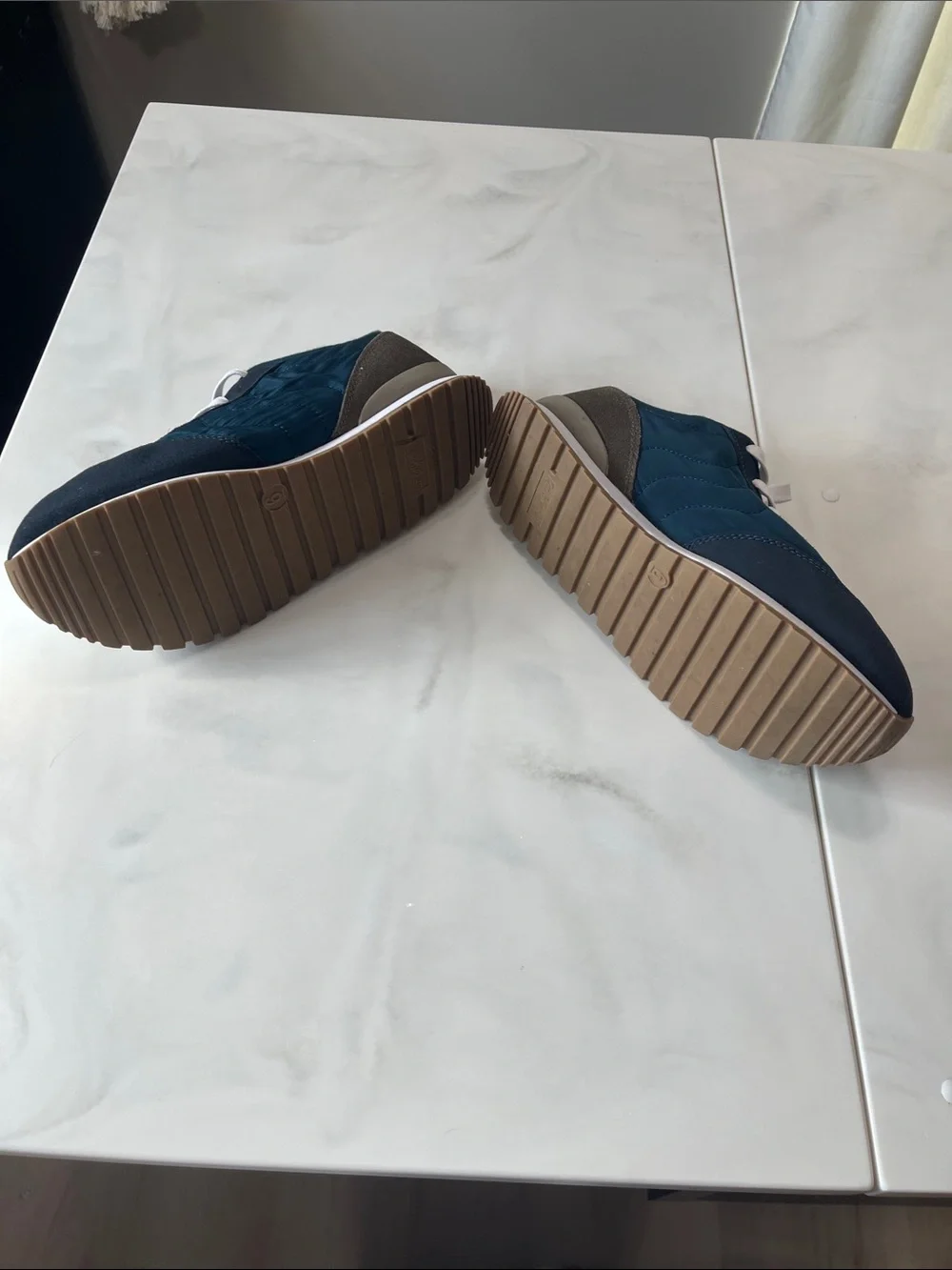 Cat & Jack Navy and White Kids Lace-Up Sneakers